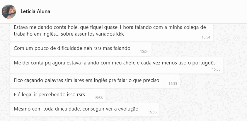 Feedback Leticia